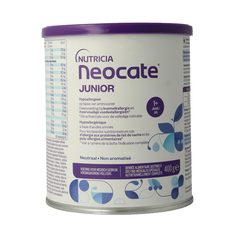 Neocate Junior neutraal 400 Gram - DrogistWereld