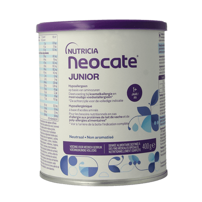 Neocate Junior neutraal 400 Gram - DrogistWereld