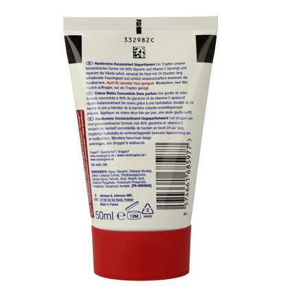 Neutrogena Handcreme ongeparfumeerd 50 Milliliter - DrogistWereld