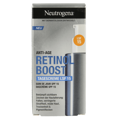 Neutrogena Retinol boost day creme SPF15 50 Milliliter - DrogistWereld