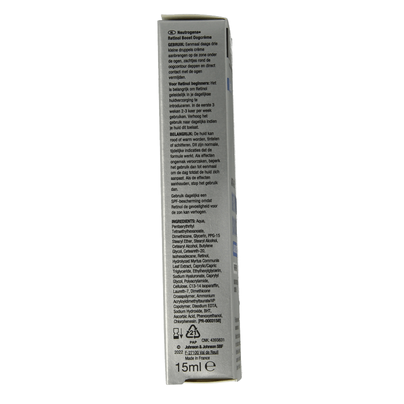 Neutrogena Retinol boost eye creme 15 Milliliter - DrogistWereld