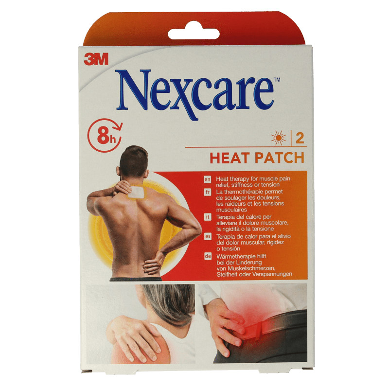 Nexcare Heat patch 2 Stuks - DrogistWereld