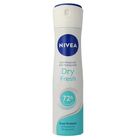Nivea Deodorant dry fresh spray female 150 Milliliter - DrogistWereld