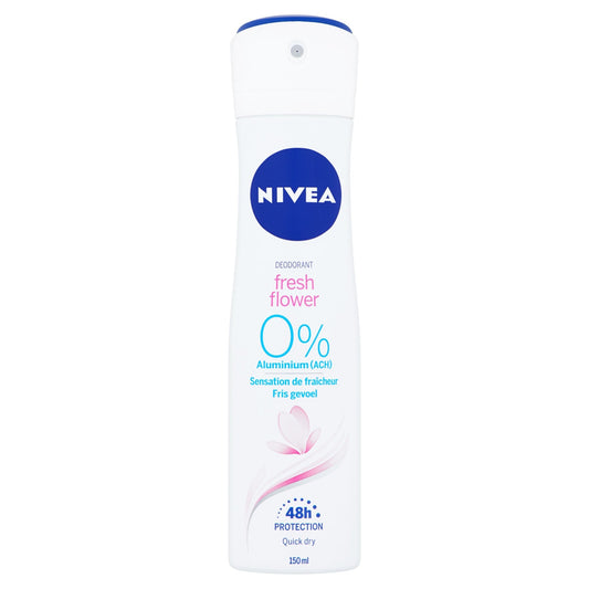 Nivea Deodorant fresh flower spray 150 Milliliter - DrogistWereld