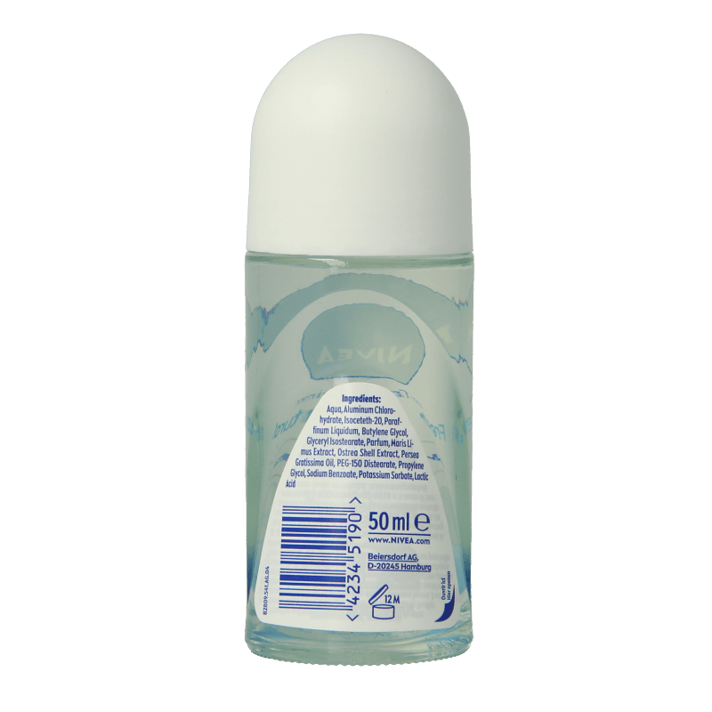 Nivea Deodorant fresh roll - on 50 Milliliter - DrogistWereld