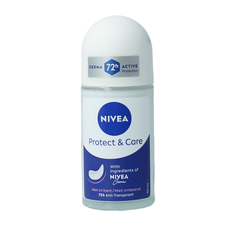 Nivea Deodorant roller protect & care 50 Milliliter - DrogistWereld