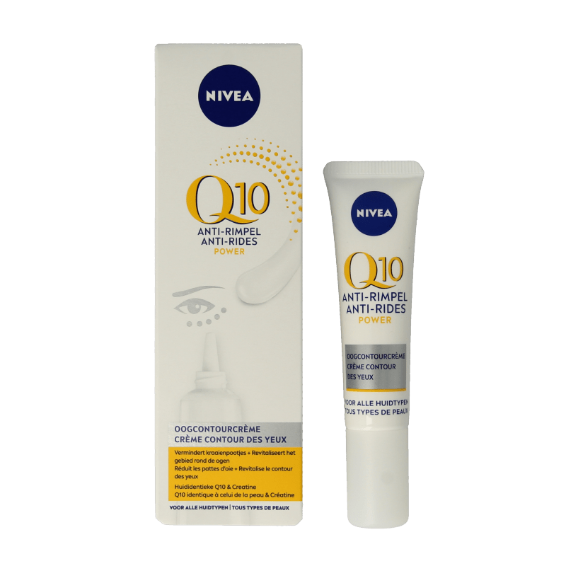 Nivea Q10 Power anti rimpel oogcontourcreme 15 Milliliter - DrogistWereld