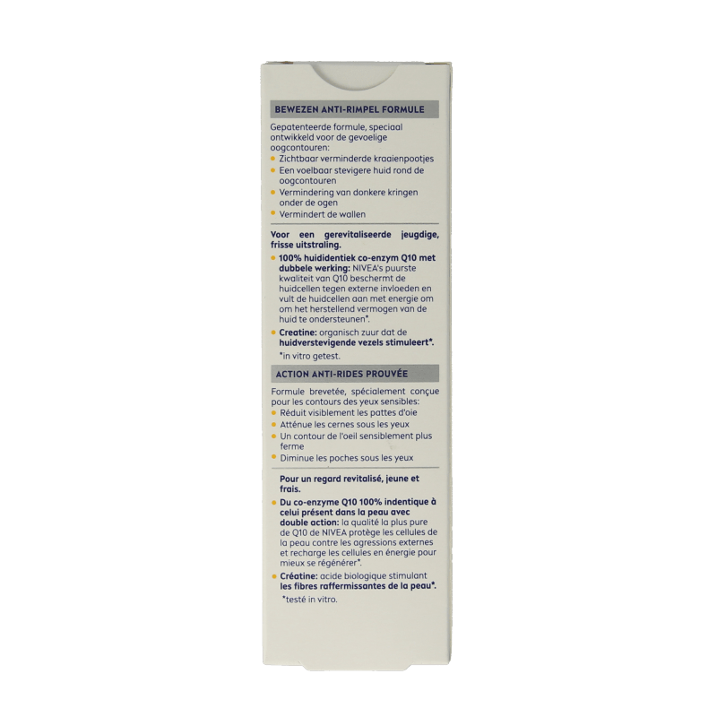Nivea Q10 Power anti rimpel oogcontourcreme 15 Milliliter - DrogistWereld