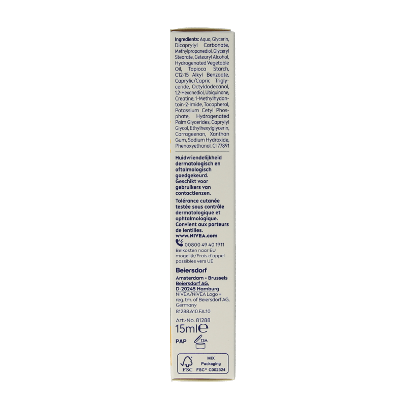 Nivea Q10 Power anti rimpel oogcontourcreme 15 Milliliter - DrogistWereld