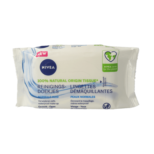 Nivea Verfrissende doekjes normale/gemengde huid 25 Stuks - DrogistWereld