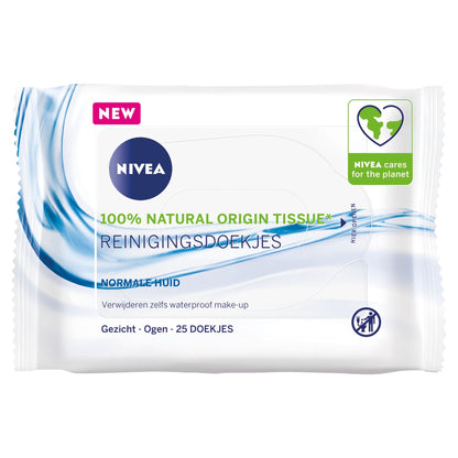 Nivea Verfrissende doekjes normale/gemengde huid 25 Stuks - DrogistWereld