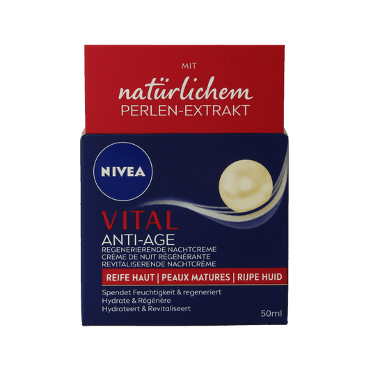 Nivea Vital revitaliserende nachtcreme 50 Milliliter - DrogistWereld