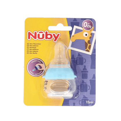 Nuby Mini flesje 15ml 0+ maanden 15 Milliliter - DrogistWereld
