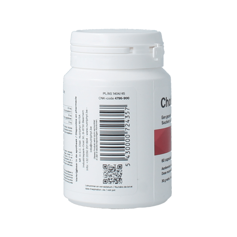 Nutriphyt Cholephar forte 60 Capsules - DrogistWereld