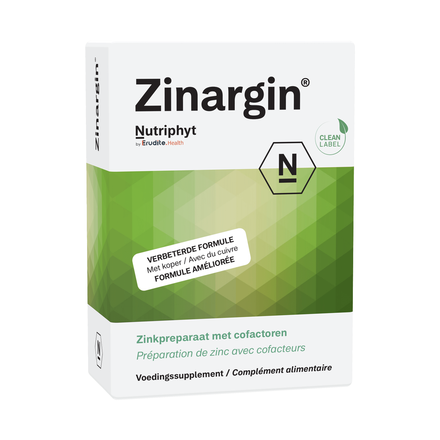 Nutriphyt Zinargin 60 Tabletten - DrogistWereld