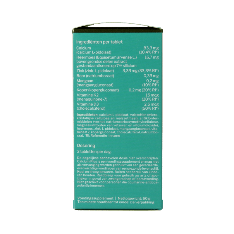 Nutrisan Calcium plus 60 Tabletten - DrogistWereld