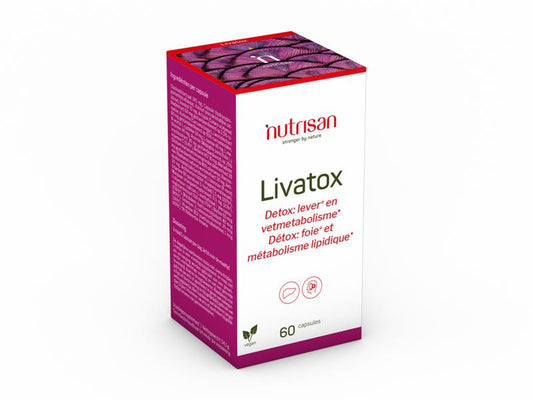 Nutrisan Livatox 60 Vegetarische capsules - DrogistWereld