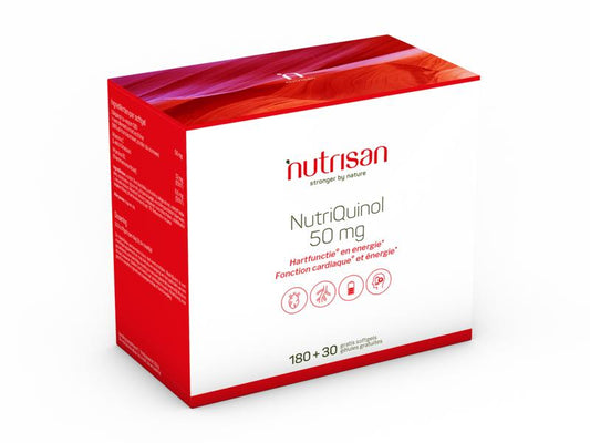 Nutrisan Nutriquinol 50mg 210 Softgels - DrogistWereld