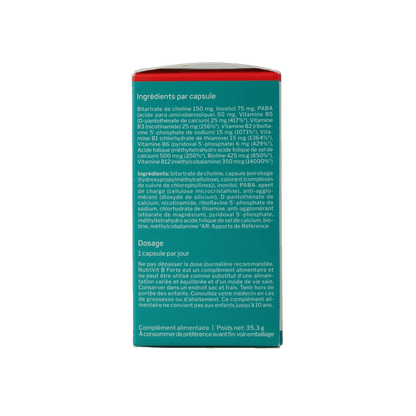 Nutrisan Nutrivit B forte 60 Capsules - DrogistWereld