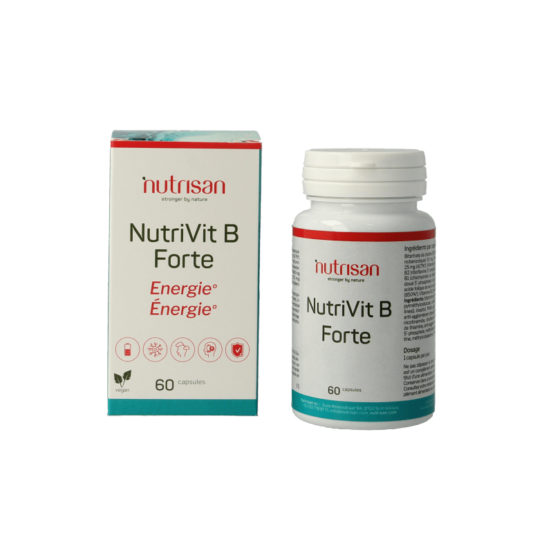 Nutrisan Nutrivit B forte 60 Capsules - DrogistWereld