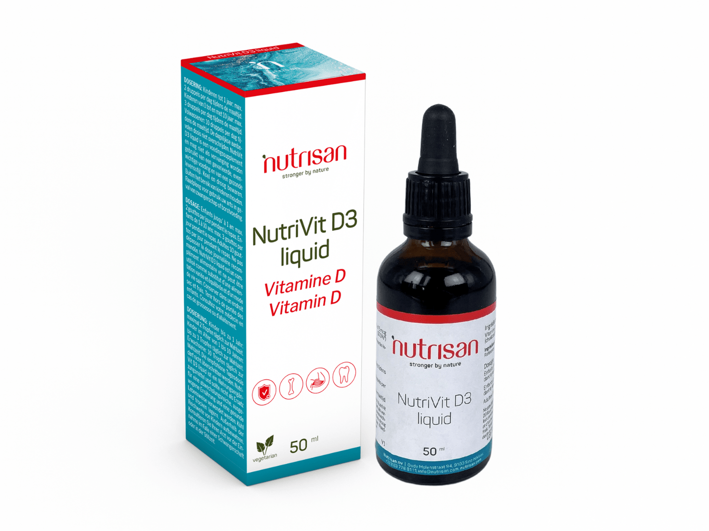 Nutrisan Nutrivit D3 liquid 50 Milliliter - DrogistWereld