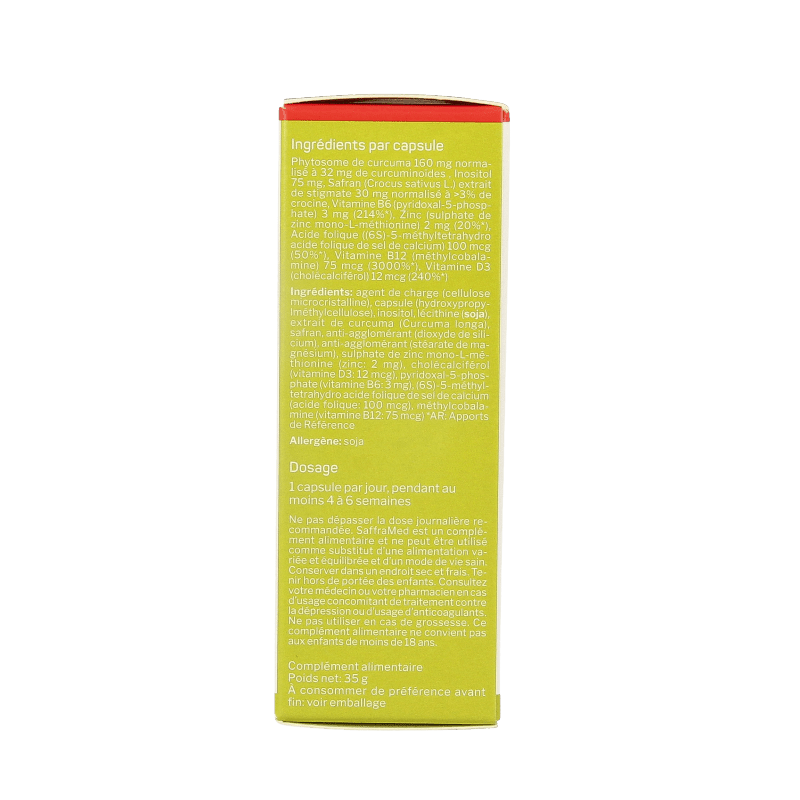 Nutrisan Safframed 60 Vegetarische capsules - DrogistWereld