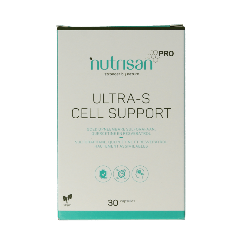 Nutrisanpro Ultra - s cell support 30 Capsules - DrogistWereld