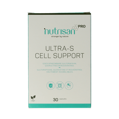 Nutrisanpro Ultra - s cell support 30 Capsules - DrogistWereld