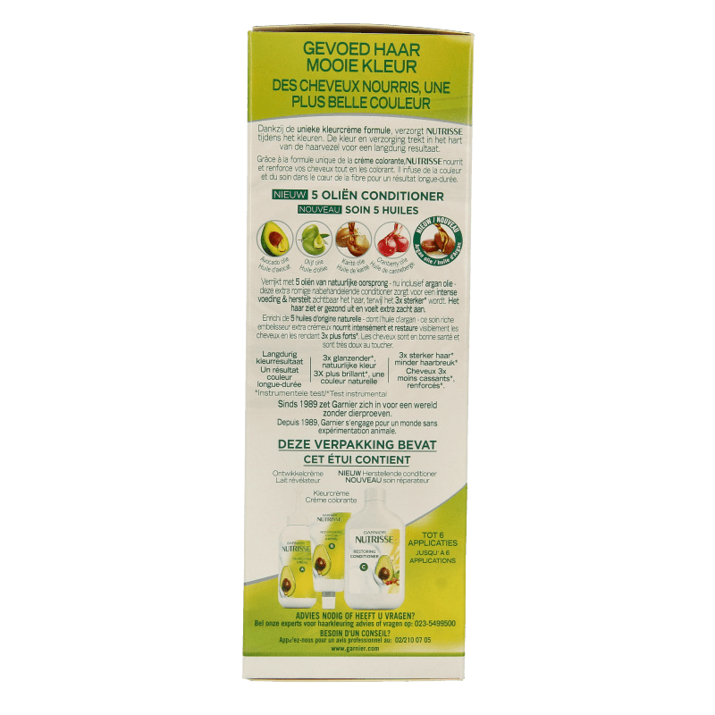 Nutrisse Nutrisse 3.23 violet donker bruin 1 Set - DrogistWereld
