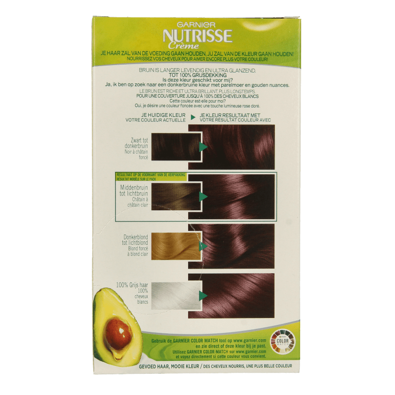 Nutrisse Nutrisse 3.23 violet donker bruin 1 Set - DrogistWereld