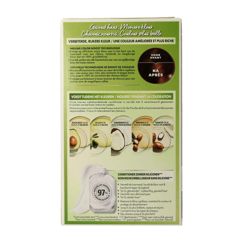 Nutrisse Nutrisse 4.5 mahoniebruin 1 Set - DrogistWereld