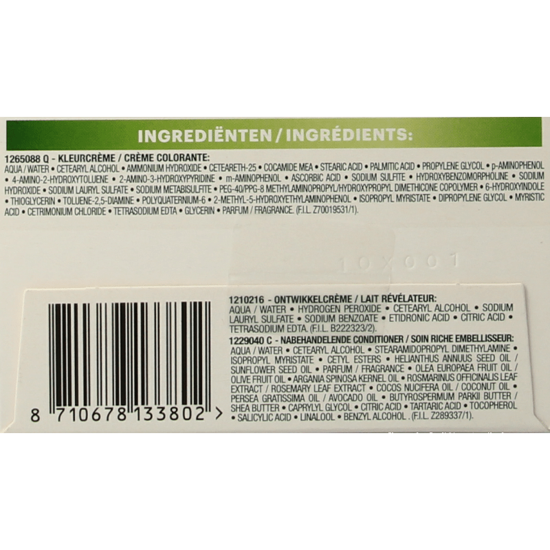 Nutrisse Nutrisse 4.5 mahoniebruin 1 Set - DrogistWereld