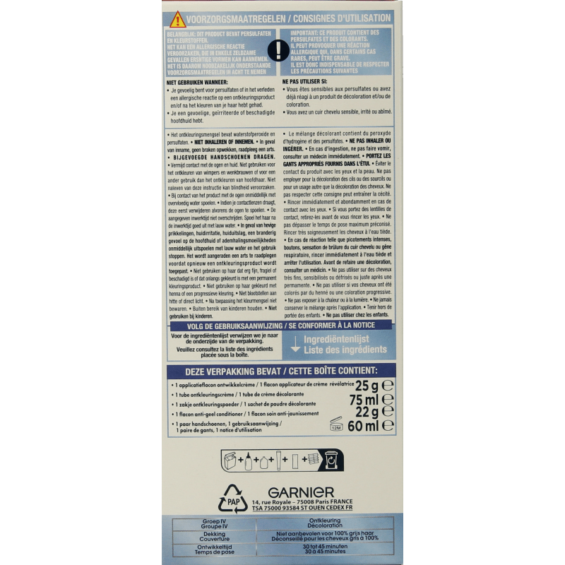 Nutrisse Nutrisse ultra bleach D+++ 1 Set - DrogistWereld