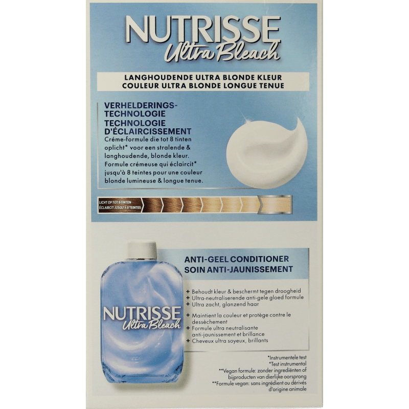 Nutrisse Nutrisse ultra bleach D+++ 1 Set - DrogistWereld