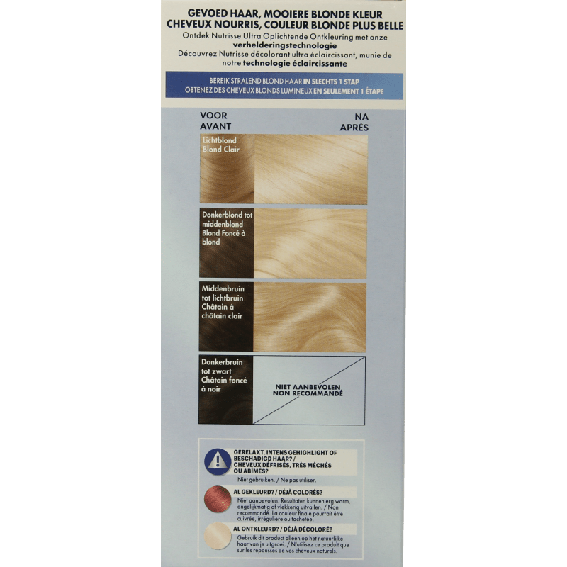 Nutrisse Nutrisse ultra bleach D+++ 1 Set - DrogistWereld