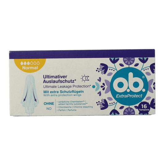 OB Tampons extra protect normal 16 Stuks - DrogistWereld