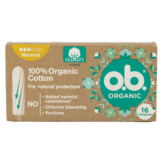 OB Tampons organic normal 16 Stuks - DrogistWereld