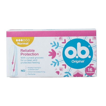 OB Tampons original normal 16 Stuks - DrogistWereld