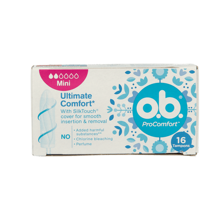 OB Tampons procomfort mini 16 Stuks - DrogistWereld