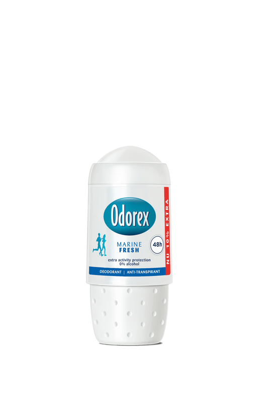 Odorex Body heat responsive roller marine fresh 55 Milliliter - DrogistWereld