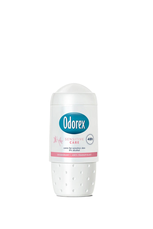 Odorex Body heat responsive roller sensitive care 50 Milliliter - DrogistWereld