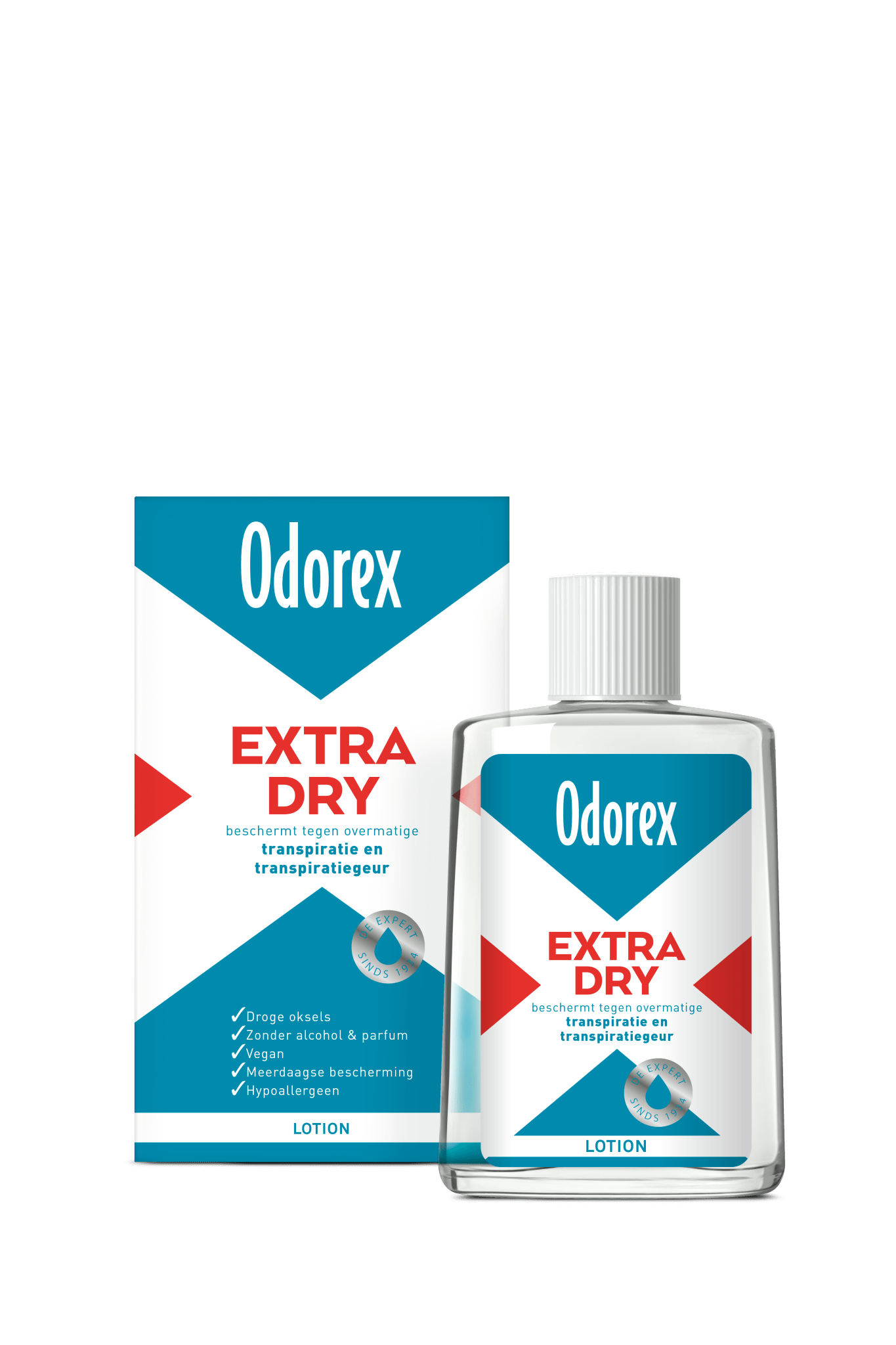 Odorex Extra dry vloeibaar flacon 50 Milliliter - DrogistWereld