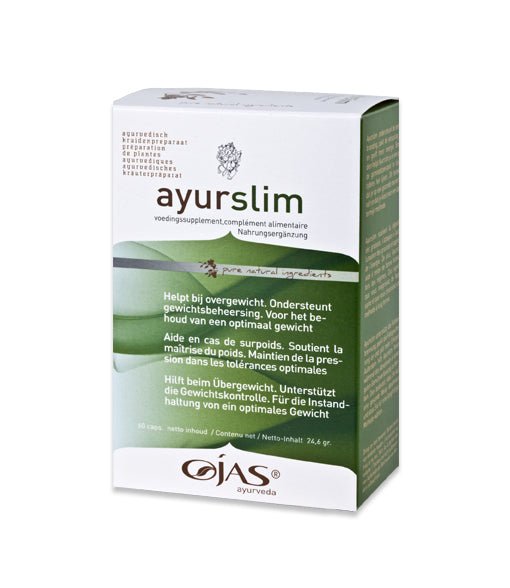 Ojas Ayurslim 60 Capsules - DrogistWereld