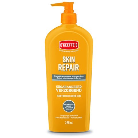 O'Keeffe's Skin repair bodylotion pomp 325 Milliliter - DrogistWereld