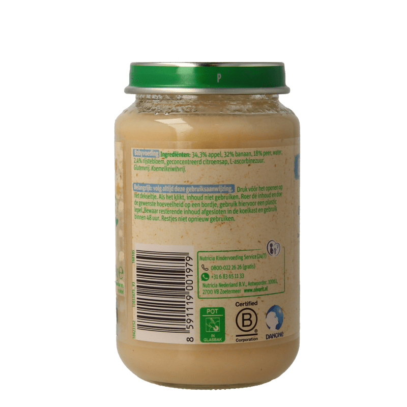 Olvarit Appel banaan peer 8M57 200 Gram - DrogistWereld