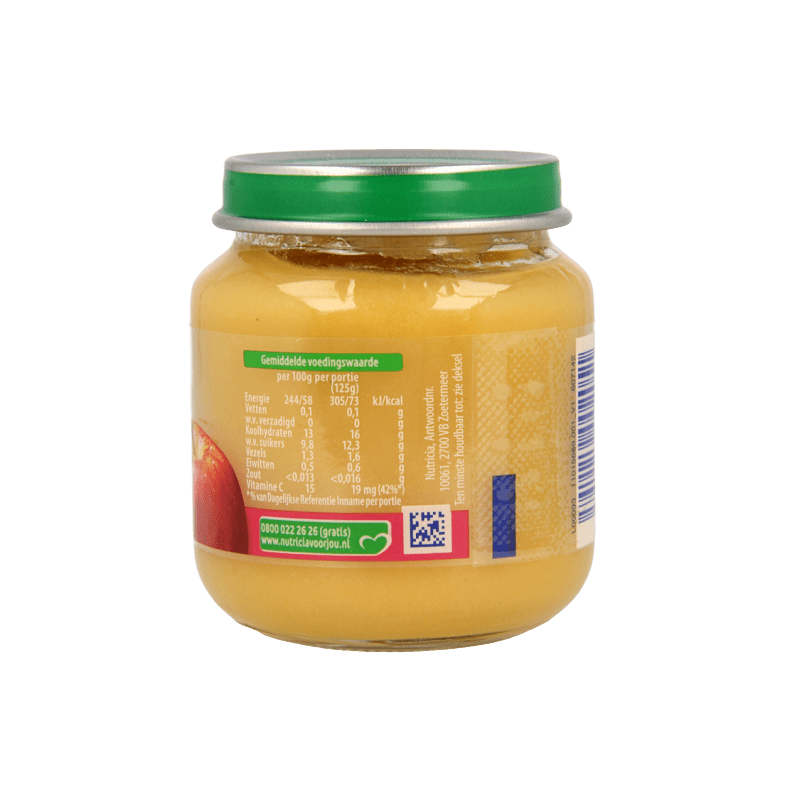 Olvarit Appel mango banaan 4M03 125 Gram - DrogistWereld