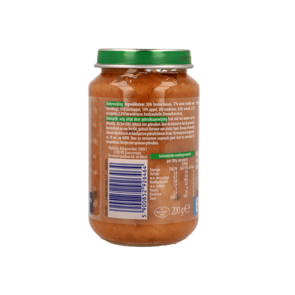 Olvarit Bruine bonen appel rundvlees aardappel 8M00 200 Gram - DrogistWereld
