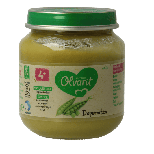 Olvarit Doperwten 4M74 125 Gram - DrogistWereld
