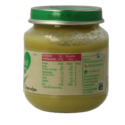 Olvarit Doperwten 4M74 125 Gram - DrogistWereld