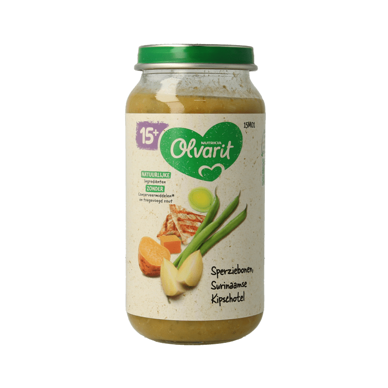 Olvarit Sperziebonen Surinaamse kip 15M01 250 Gram - DrogistWereld